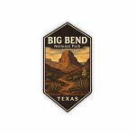 Big Bend National Park Texas   Sticker (Peel N'Stick)